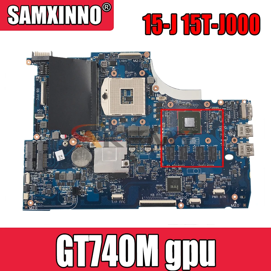 

Akemy 720567-001 720567-501 For HP Envy 15-J 15T-J000 Laptop Motherboard 6050A2548301-MB-A02 720567-501 GT740M gpu