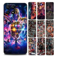 marvel avengers marvel honor case for 8x 9s 9a 9c 9x pro lite play 9a 50 10 20 30 pro 30i 20s6 15 soft silicone cover