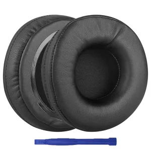 Protein Leather Replacement Earpads Ear Pads Cushions for Beyerdynamic T5P T70 T90 HS200 HS400 HS800 RSX700 TYGR 300R Headphones