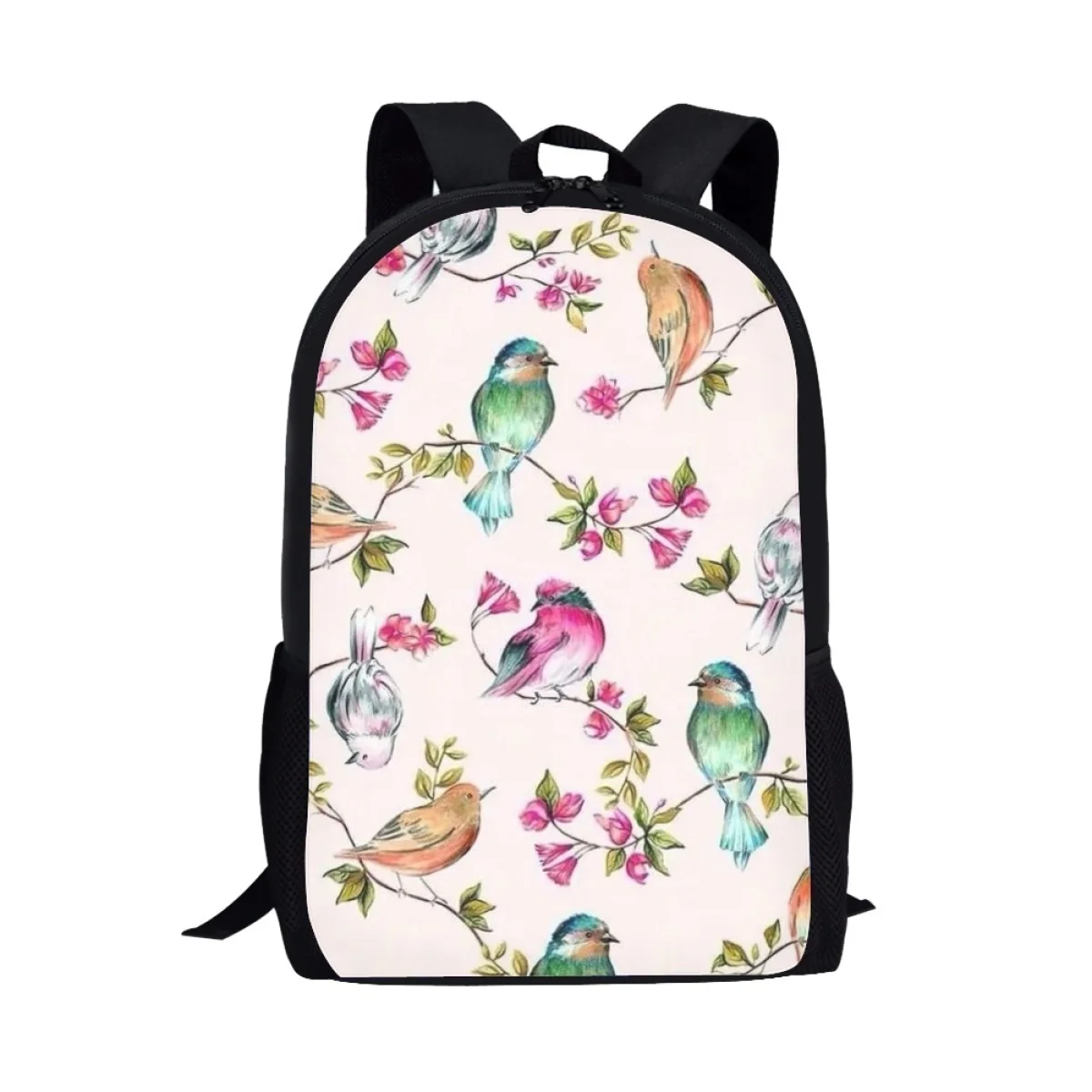 

Hummingbird Animal Design Print Children School Bag Casual Backpack for Girls Boys Book Bag Teenager Women Men Daily Backpack