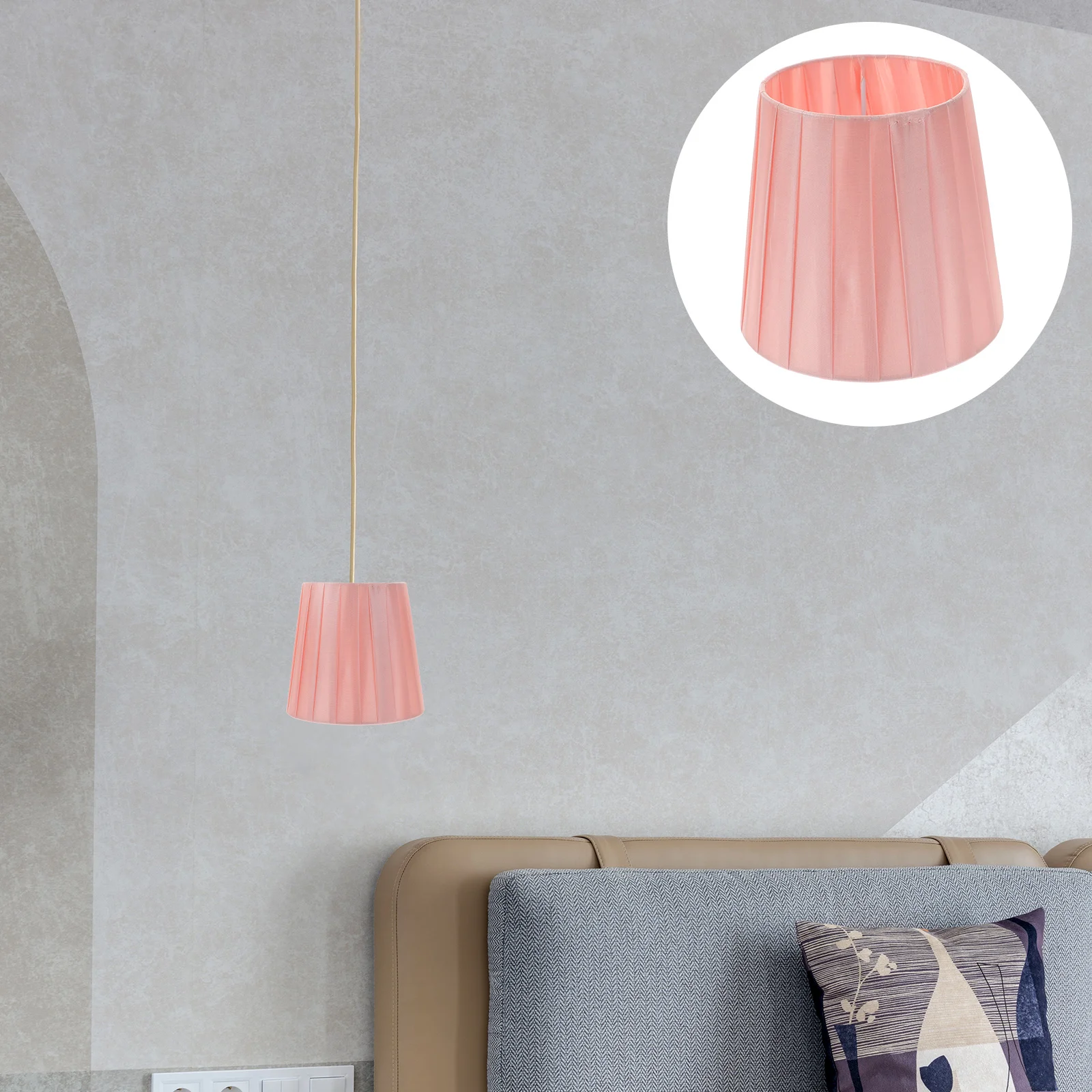 

Cloth Lampshade Clip On Light Lamp Shade Small Lamp Shade for Floor Lamp Table Lamp