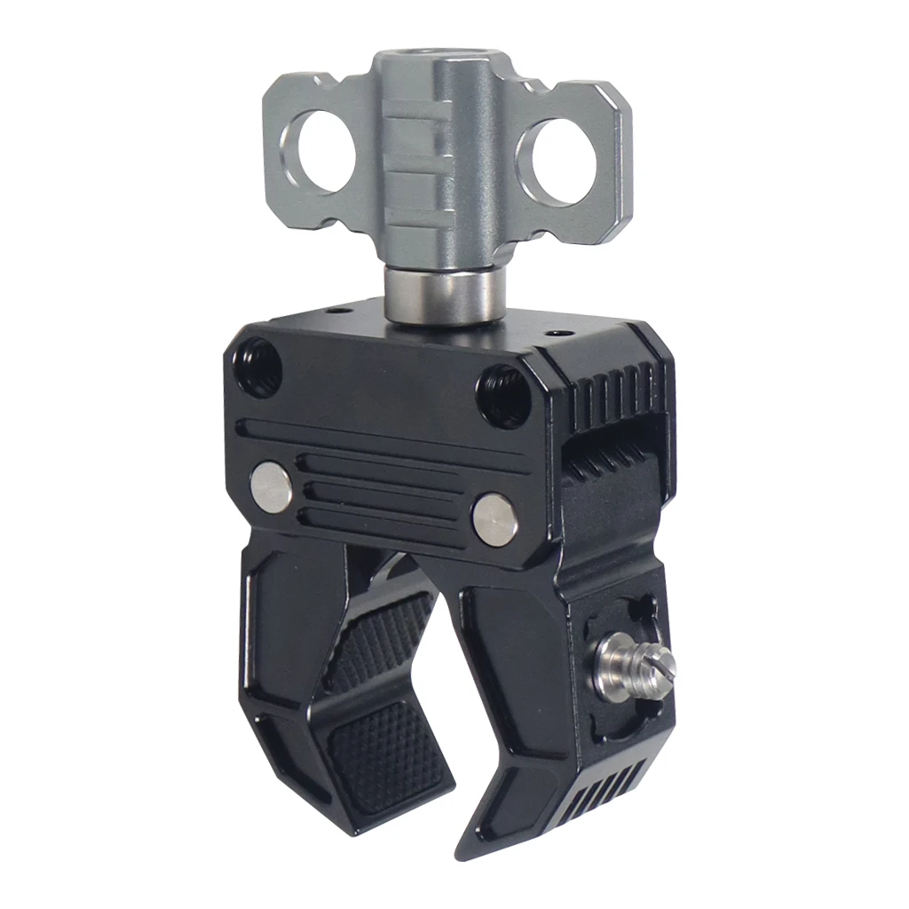 

Multi-function Crab Clip Mount Holder Super Clamp w/ 1/4"-20 Thread for Magic Arm Camera Cage Rig Monitor/LED Light