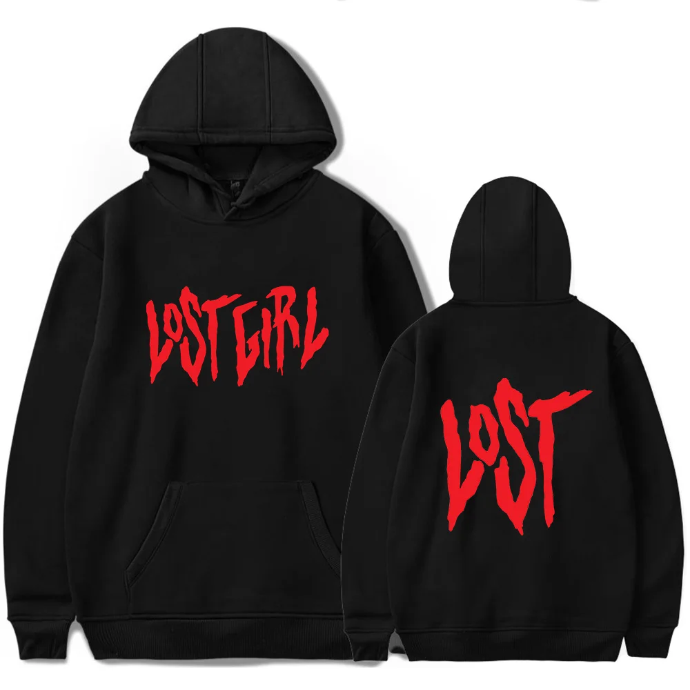 Nova Rockafeller Merch Lost Girl Толстовка с длинными рукавами Повседневная новая модная