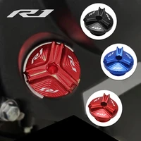 for yamaha r1 yzf r1 yzfr1 1998 2015 2014 2013 motorcycle accessories engine oil cup cover oil filler drain plug sump nut cap