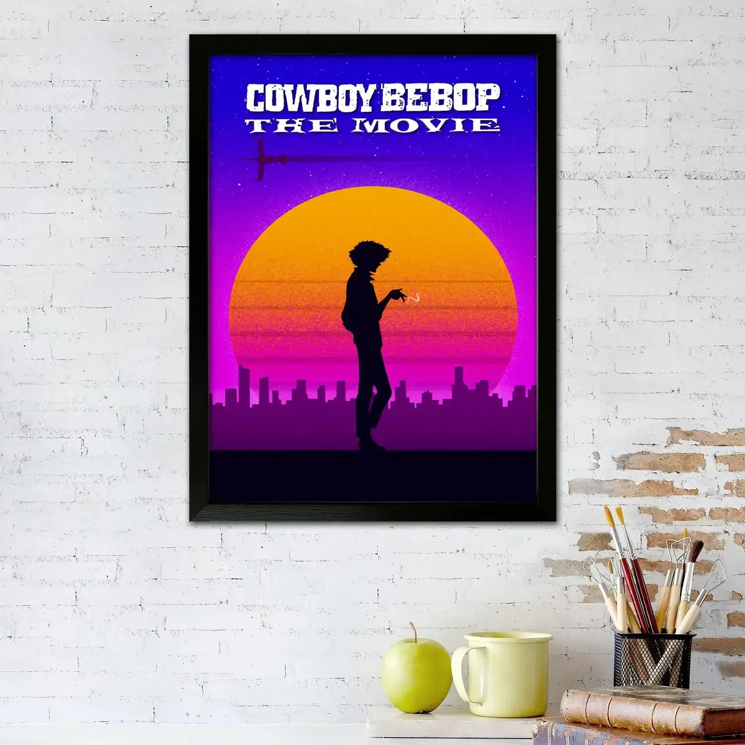 Ковбой Бибоп холст художественный постер и настенное искусство печать с