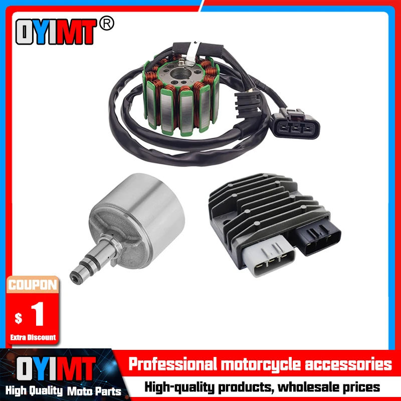 

Motorcycle Generator Stator Coil & Flywheel Rotor & Voltage Regulator Rectifier For YAMAHA YZF-R1 FZ-1 FZ8 5VY-15451-00-00
