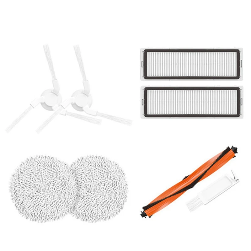 

For Xiaomi Mijia Self Cleaning Robot Vacuum Mop Pro Accessories Main Brush/Cover Side Brush HEPA Filter Cleaner Parts