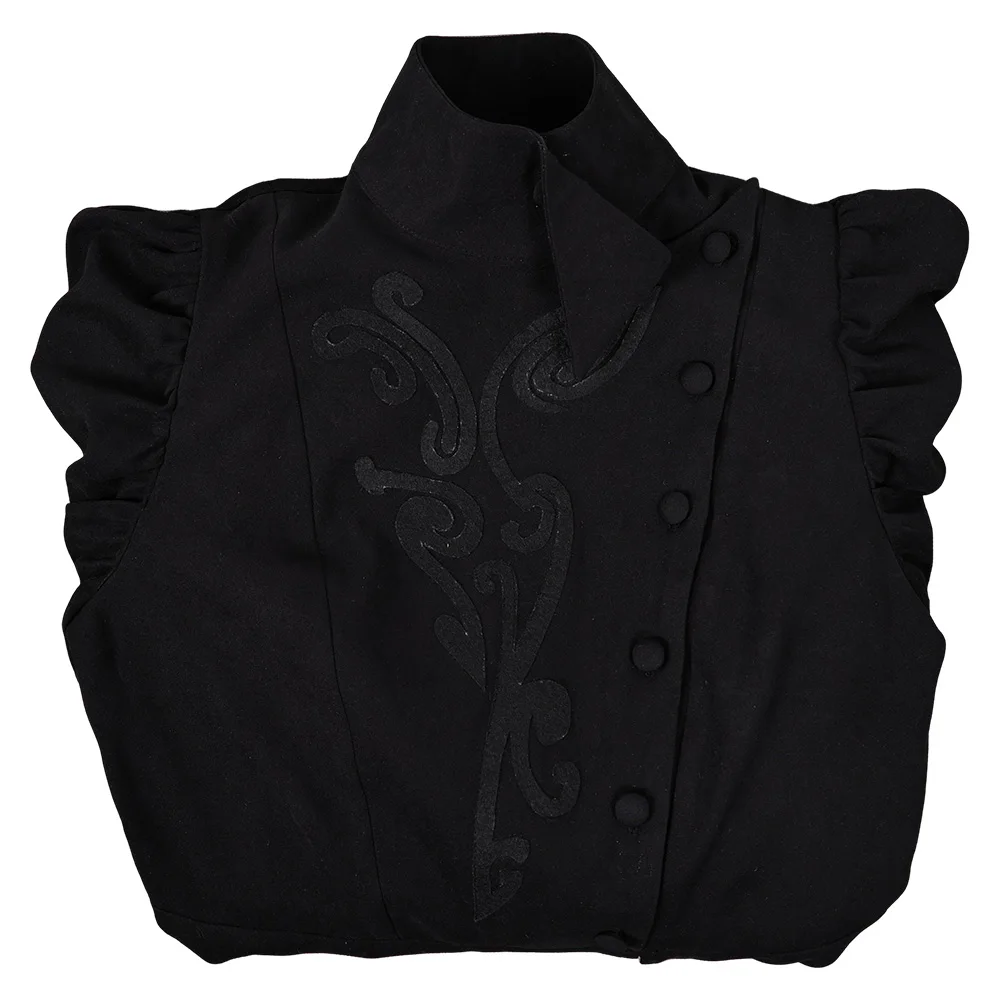 Костюм ведьмы-эльфабы для косплея фантазия маскировка женщин и взрослых черное