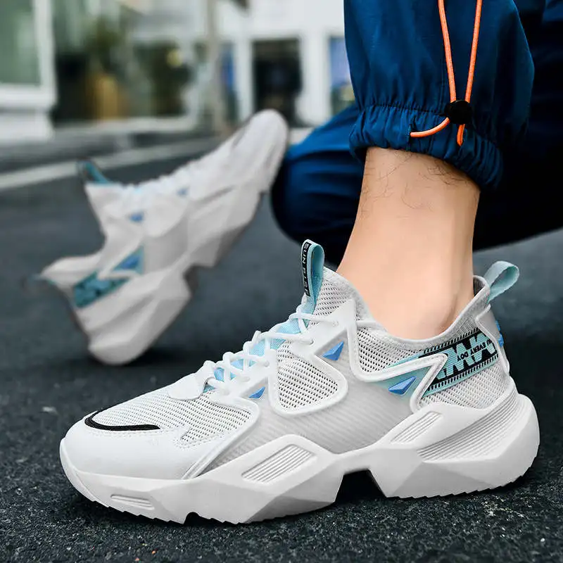

Sneakrs Yellow Sports Shoes Summer Husband White Sneakers Cute Men Sport Shoes Stripe Men's Running Sport Shoes Hardloop Tennis