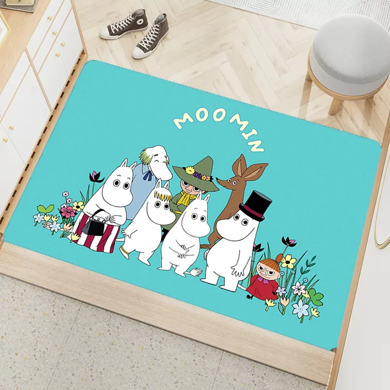 

House Entrance Mat in Door Mat M-Moomins Diatom Ooze Rug Carpet Living Room Bathroom Floor Mats Kitchen Foot Bath Prayer Welcome