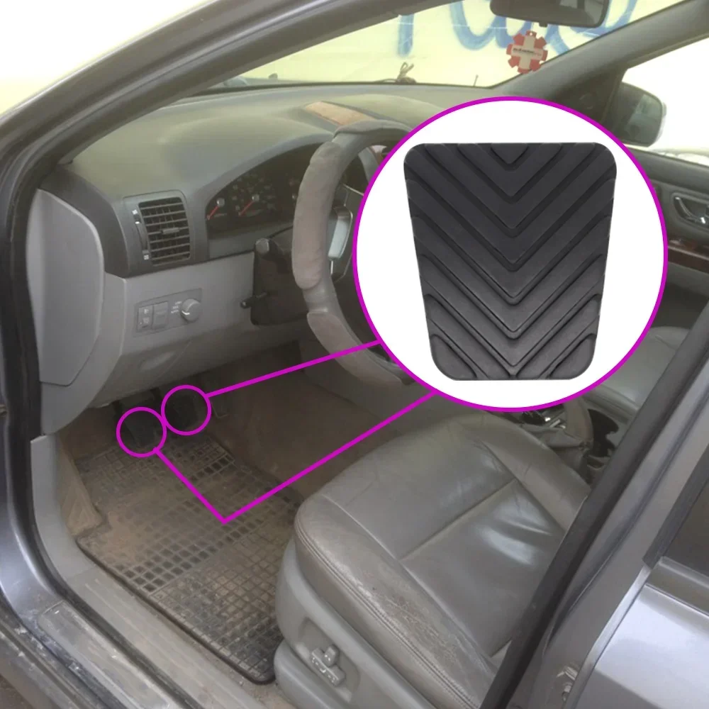 2 шт. авто резиновая накладка на педаль тормоза и сцепления для Hyundai Accent Elantra Sonata