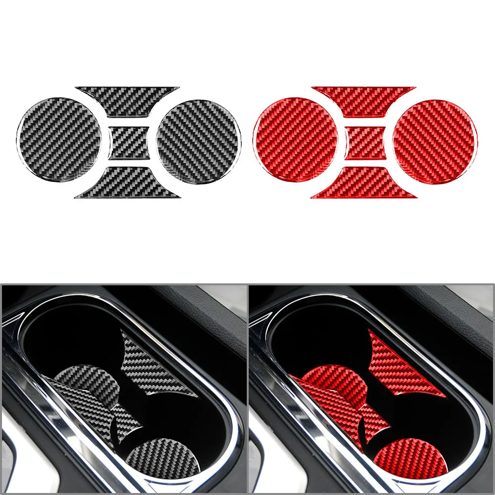 4x автомобильный держатель для чашки с центральным управлением из углеродного