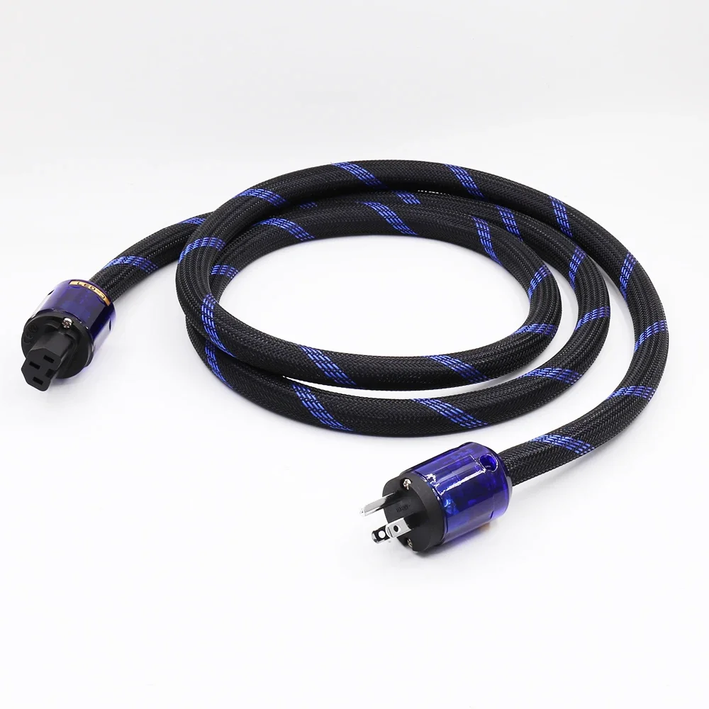 Высококачественный сетевой кабель питания США HIFI Кабель переменного тока шнура