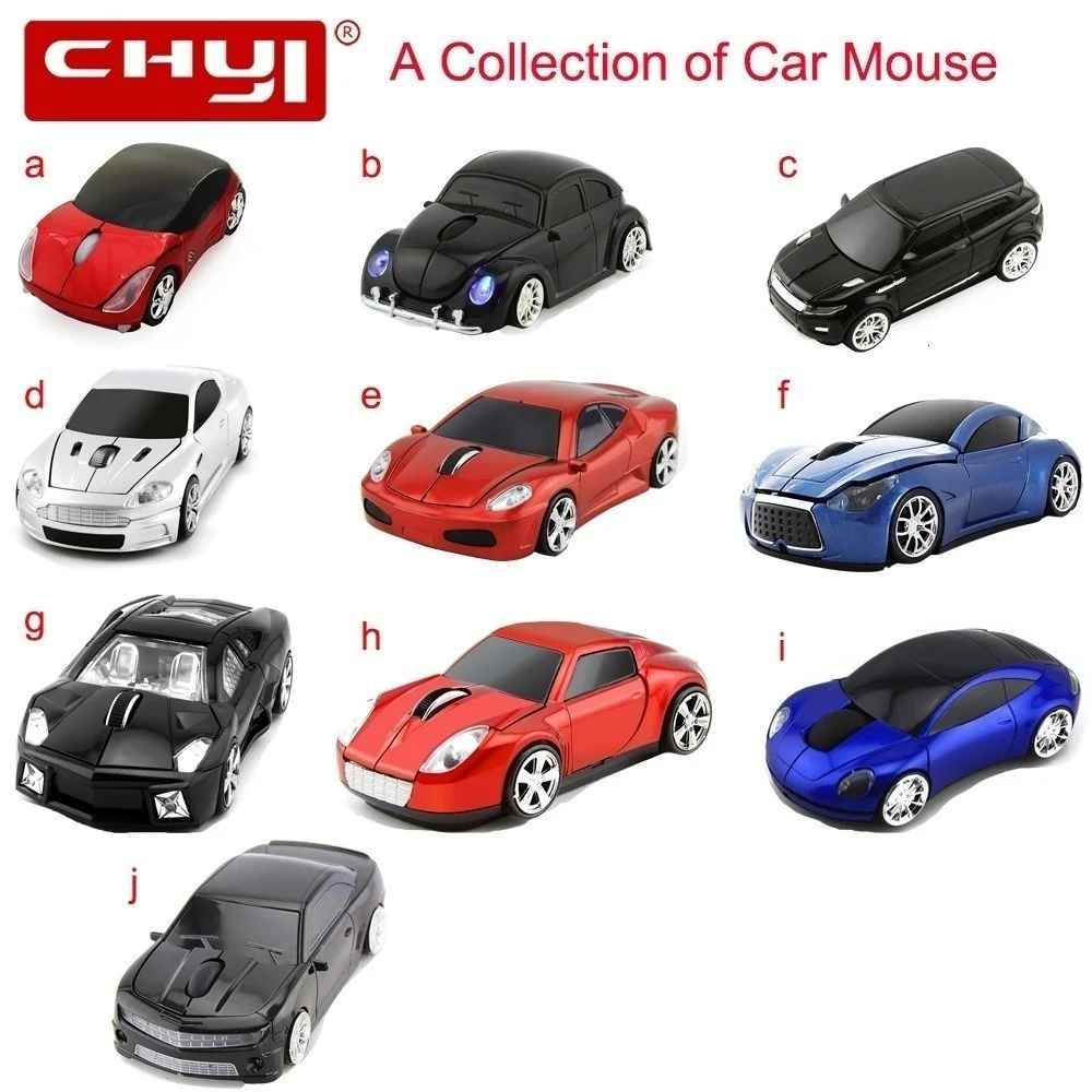 

New Office Mouse Cool Sports Car Wireless Gaming Mouse Mini 3D USB Optical Mause 1600DPI Ergonomic Gamer Mice For Laptop PC Mice