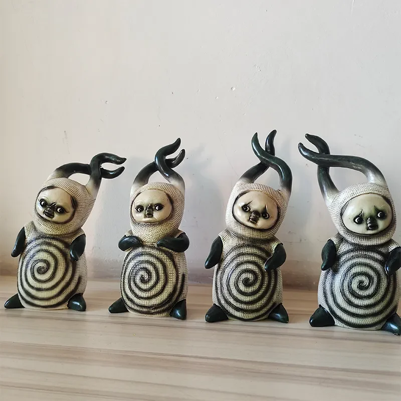 

2023 New Baby Goblin Psychic Dolls Decorative Figurines Art Figurine Crafts for Garden Desk Decoration Home Kawaii Accessories G