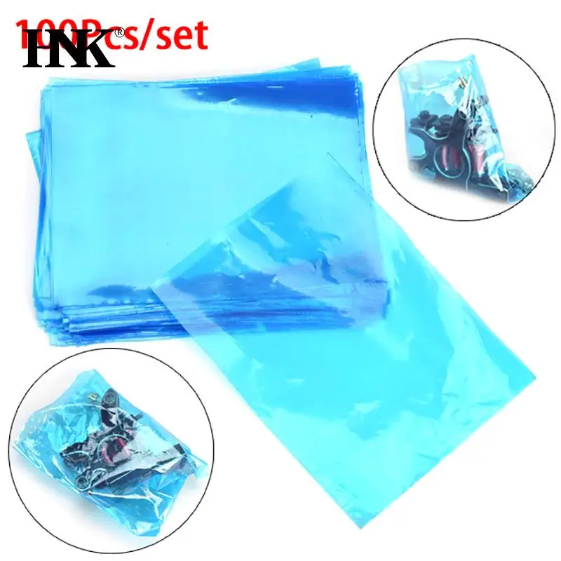 

100Pcs/lot Tattoo Disposable Cover Tattoo Machine Clip Cord Sleeve Bag Storage Pouch Wholesale 130x98mm