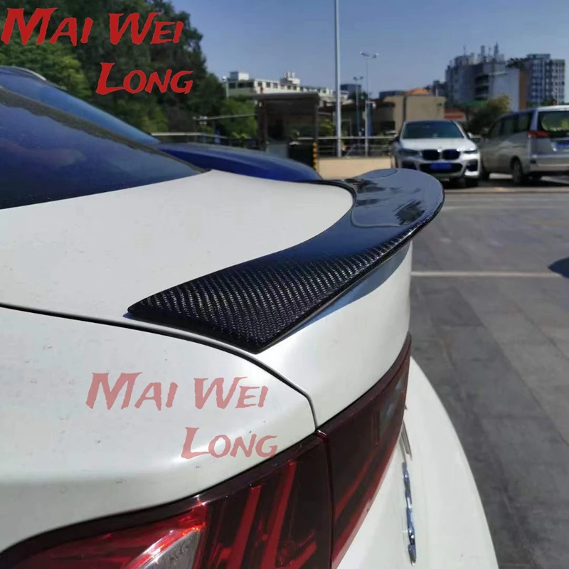 Спойлер на крышу багажника из настоящего углеродного волокна крыло для Lexus IS200 IS250