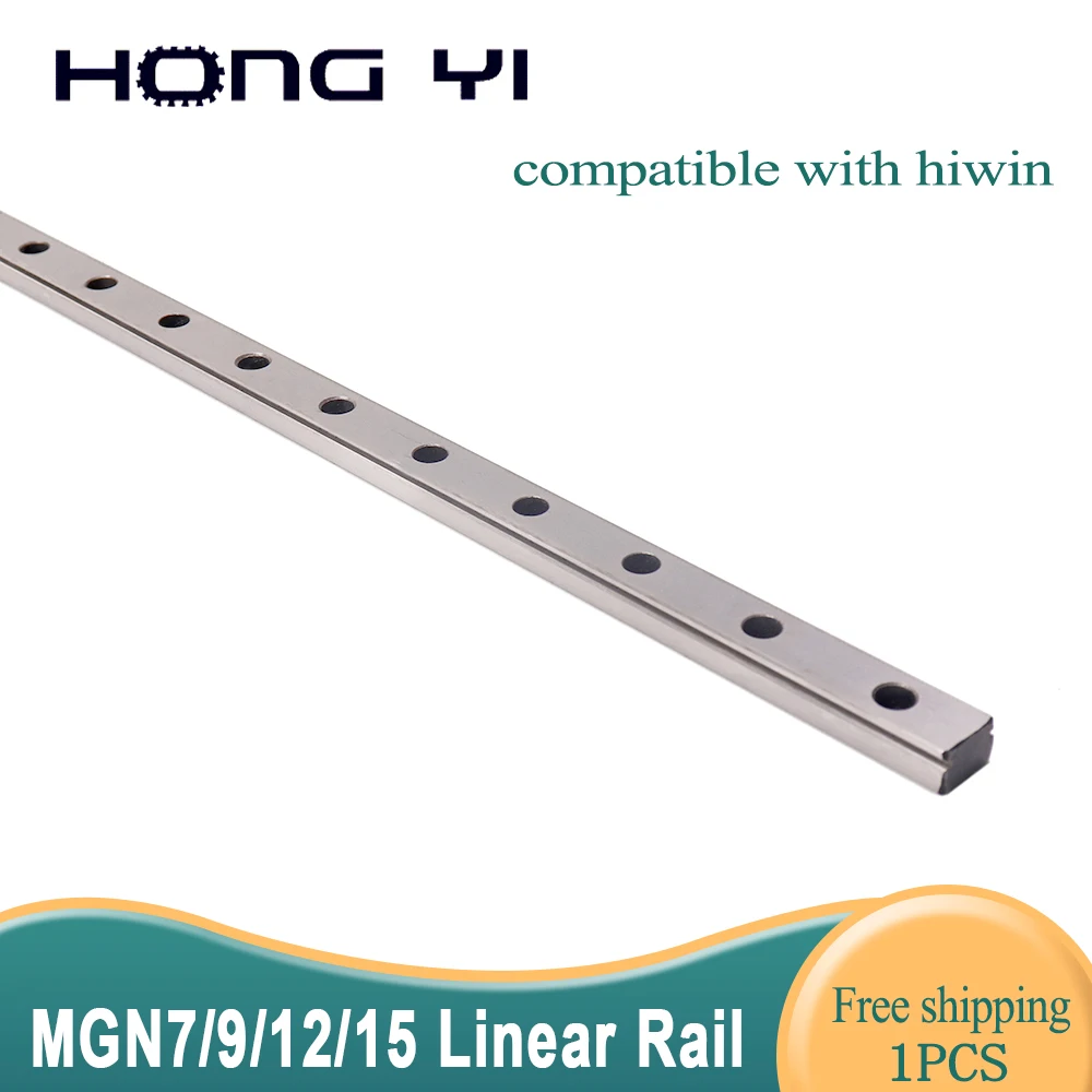 Миниатюрная линейная направляющая MGN L 600-1000 мм 1 шт. без линейного слайдера для