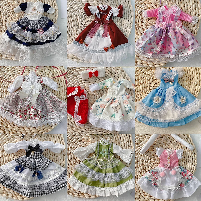 

Fashion 1/6 30cm Dolls Clothes Baby Doll Princess Dress Girls DIY Clothes Toys