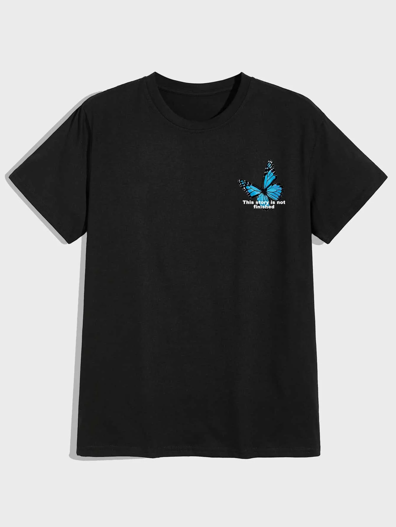 

Men's Print Oversize T-shirt Summer Cotton 2022 New Hot Sale Fashion Trend All-match T-shirt Top [Three Colors Optional]