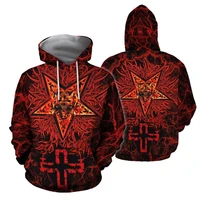new satan claus 3d printing fashion hoodie sweater unisex zipper pullover casual jacket sportswear hot selling 19