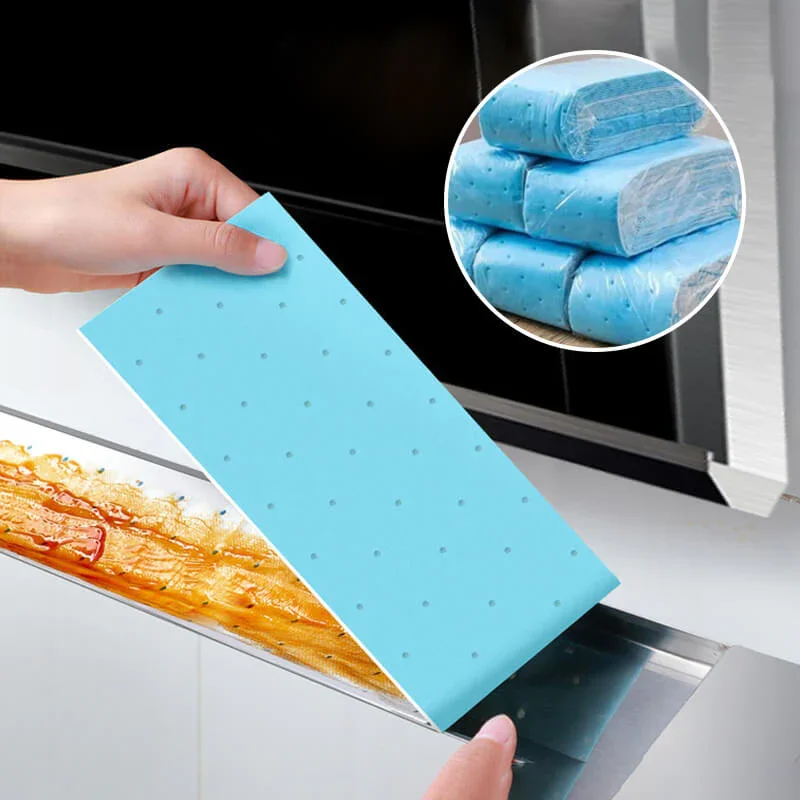 

10Pcs/pack Kitchen Cooker hood oil groove suction paper Universal Range Hood Filter Paper Non-woven Absorbing Pad Kitchen Tools