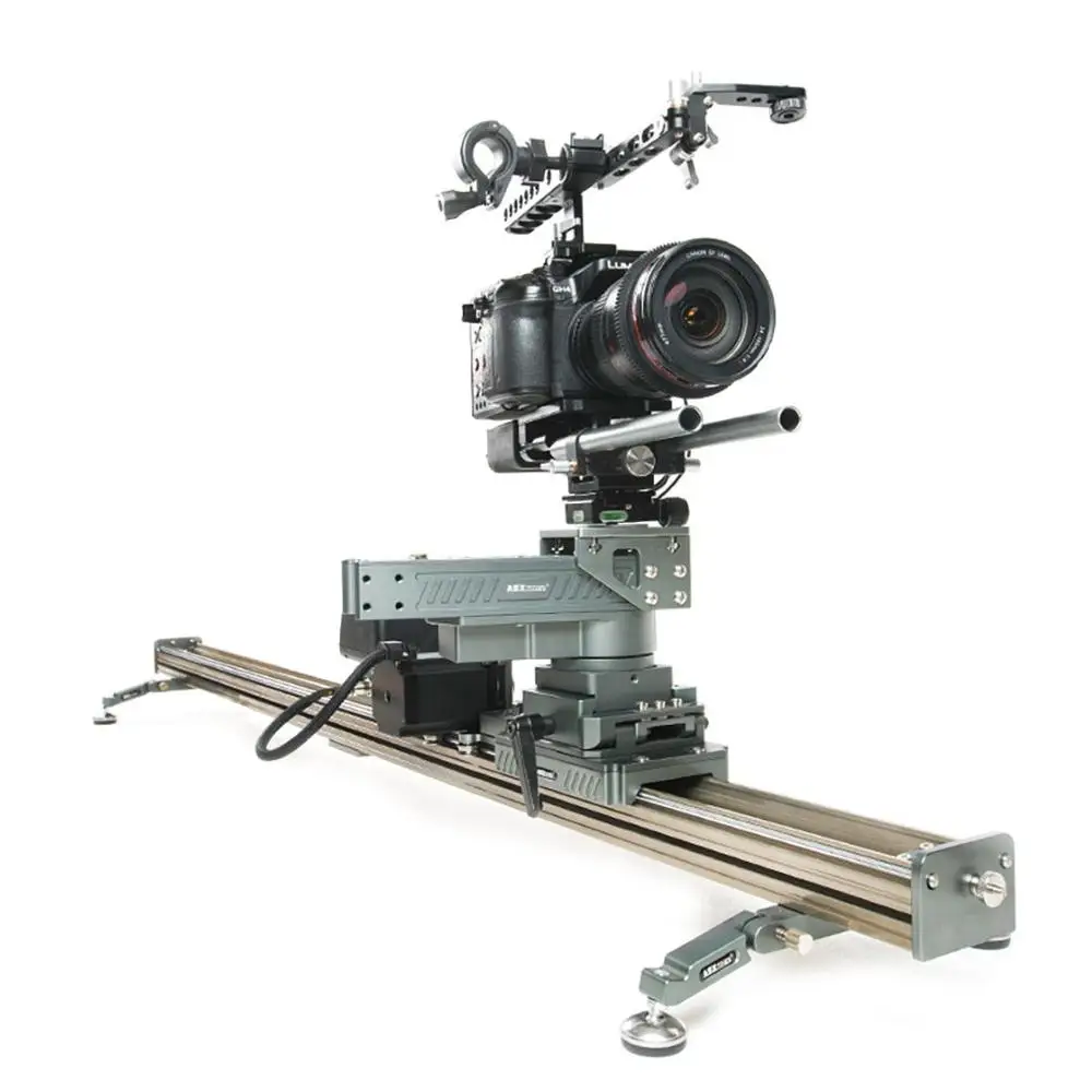 

G2S China factory 1.3 meter length professional remote control motorized motion control dolly track slider for DSLR video camera