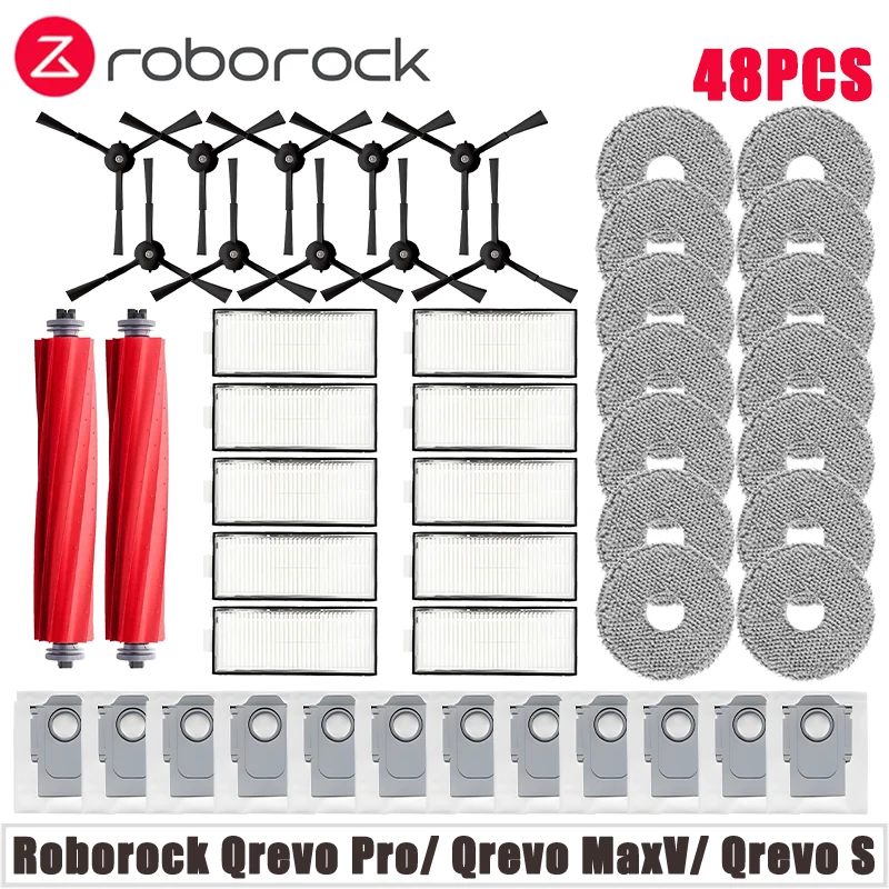 

Аксессуары для робота-пылесоса Roborock Qrevo Pro/Qrevo MaxV/Qrevo S