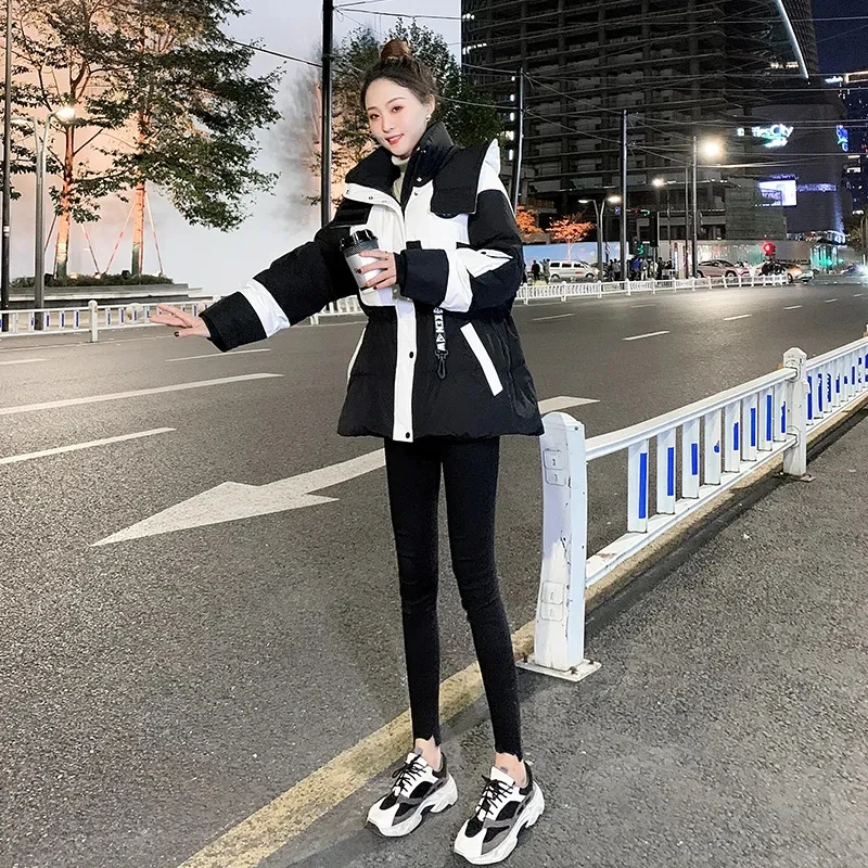 Парка женская одежда пуховое хлопковое пальто новинка 2024 Утепленная зимняя