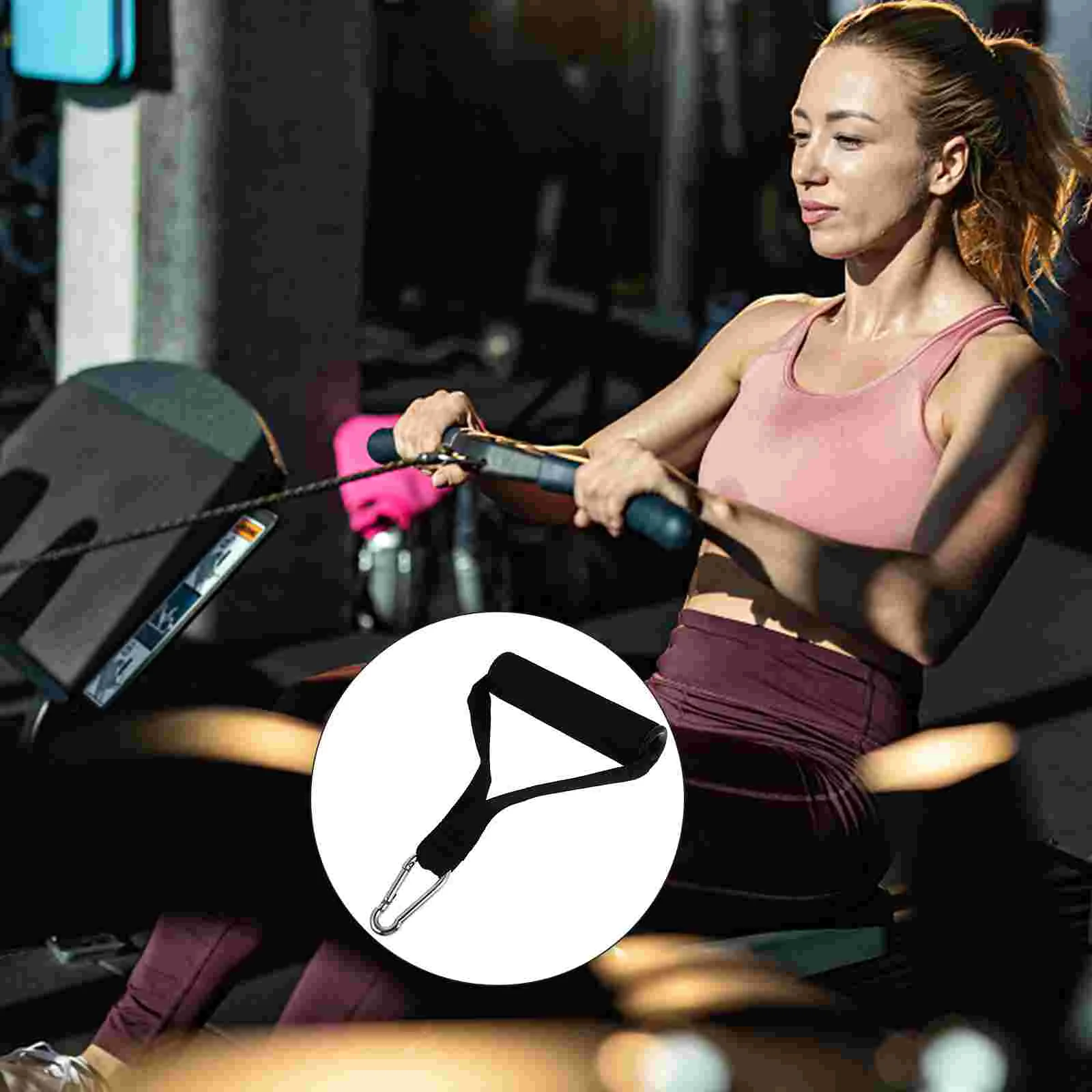 

Bands Handles Handleworkout Strap Pull Up Lat Pulldown Yoga Strength Push Strech Grips Gym Weightlifting Fitness Pilates