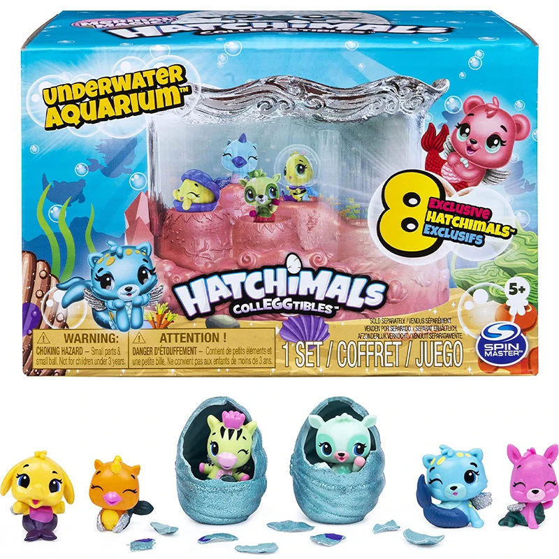 

Оригинальное яйцо Hatchimals Colleggtibles, игрушка для инкубации, волшебный аквариум мермал, кукольный домик, наборы сюрпризов для кукол, детские игру...
