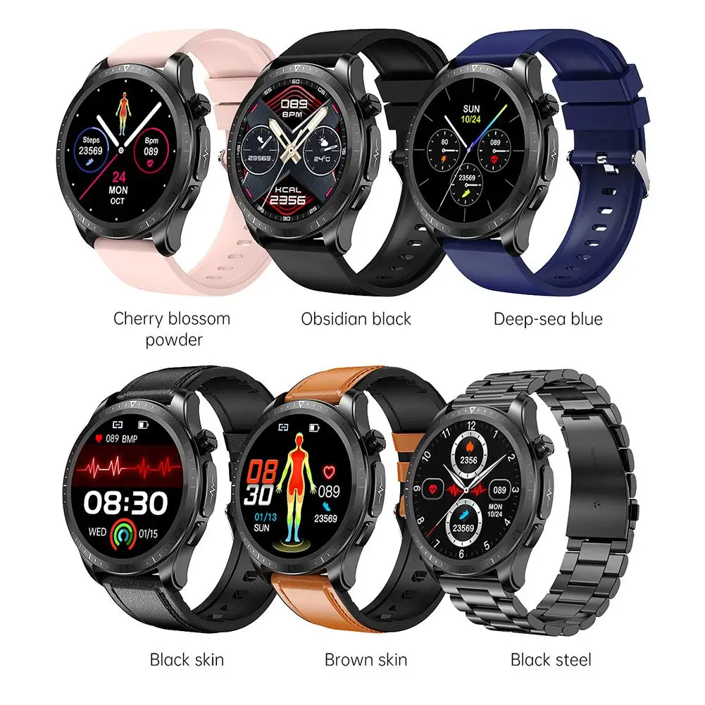 

E420 Smart Watch ECG PPG Heart Rate Blood Pressure Blood Sugar Health Monitor waterproof Fitness Bracelet