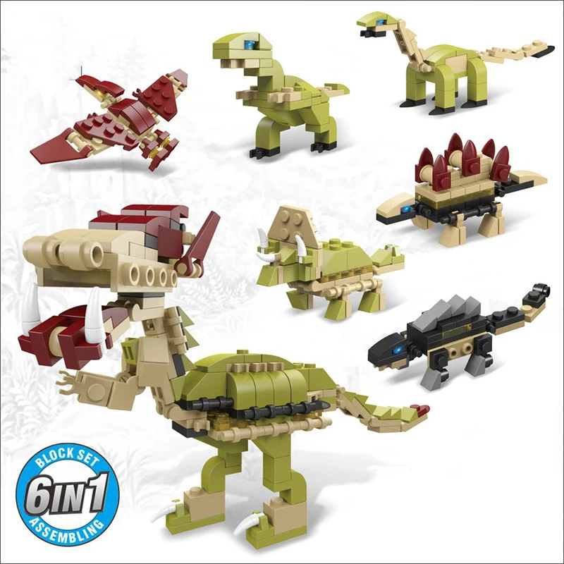 

Детский конструктор «динозавр», 6 дюймов