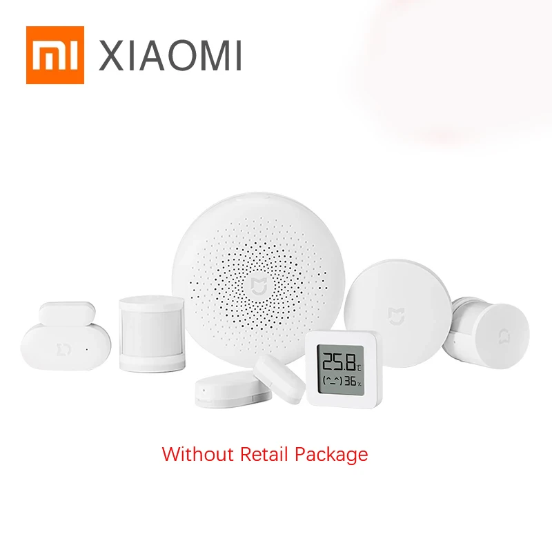 

Набор датчиков Xiaomi для умного дома, беспроводной переключатель с несколькими режимами, сенсор для дверей и окон, Bluetooth сетка, без упаковки