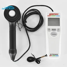 Color LED Lighting Chroma Meter with Coordinate Measuring Luminance Meter Precision Measurement ST520S Lux or foot-candle unit 