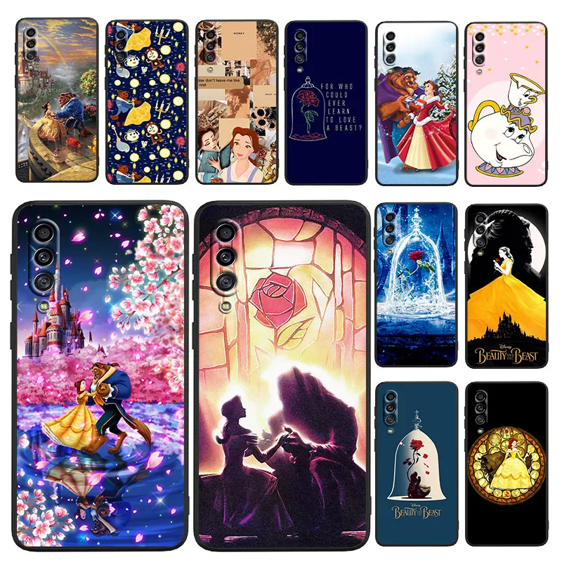 

Beauty and the Beast Phone Case For Samsung Galaxy A73 A72 A71 A70 A53 A52 A51 A50 A42 A41 A40 A33 A32 A31 A30 A30S Black luxury