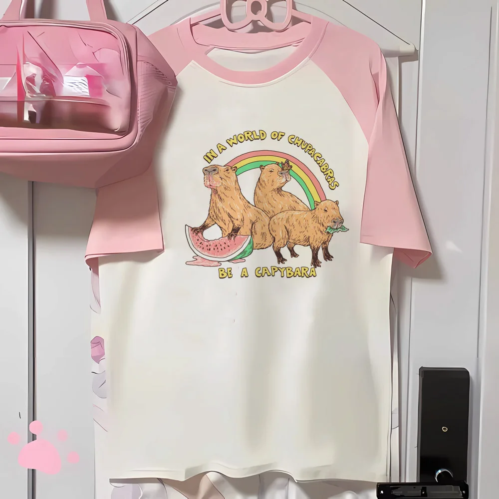 Женская футболка в стиле Харадзюку