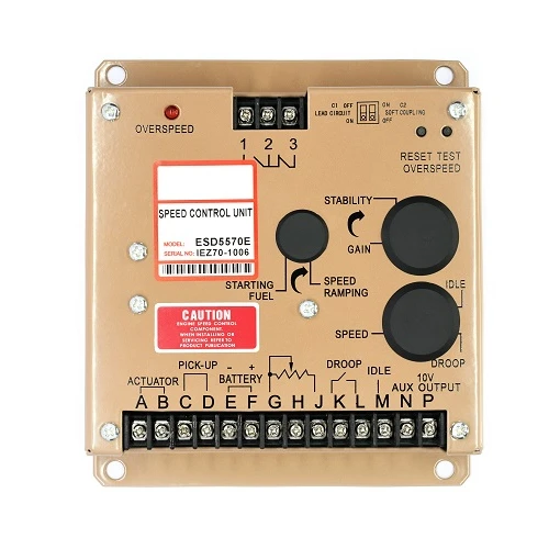 

Engine Governor Speed Control System ESD5570E