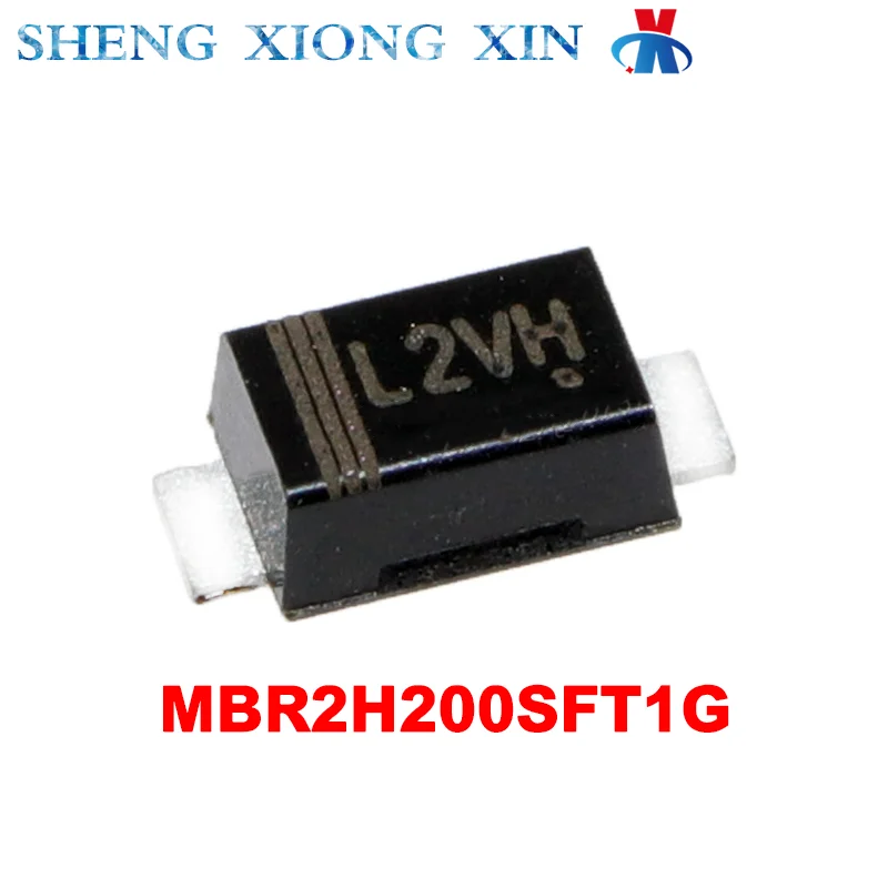 

100pcs/Lot MBR2H200SFT1G SOD-123 Schottky Diodes and Rectifiers MBR2H200SFT1 MBR2H200SF MBR2H200 Integrated Circuit