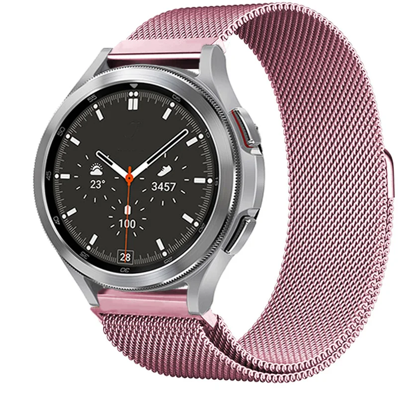 

Bracelet For Samsung Galaxy Watch 6 44mm/40mm Strap Milan Stainless Steel Watchband Samsung Galaxy Watch 5/4 40mm/44mm Bracelet