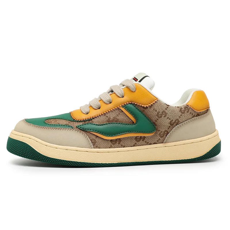 Men Women sport Running Shoes soft sole Breathable Autumn mesh Tennies Shoes comfortable Sneakers Print color matching shoes