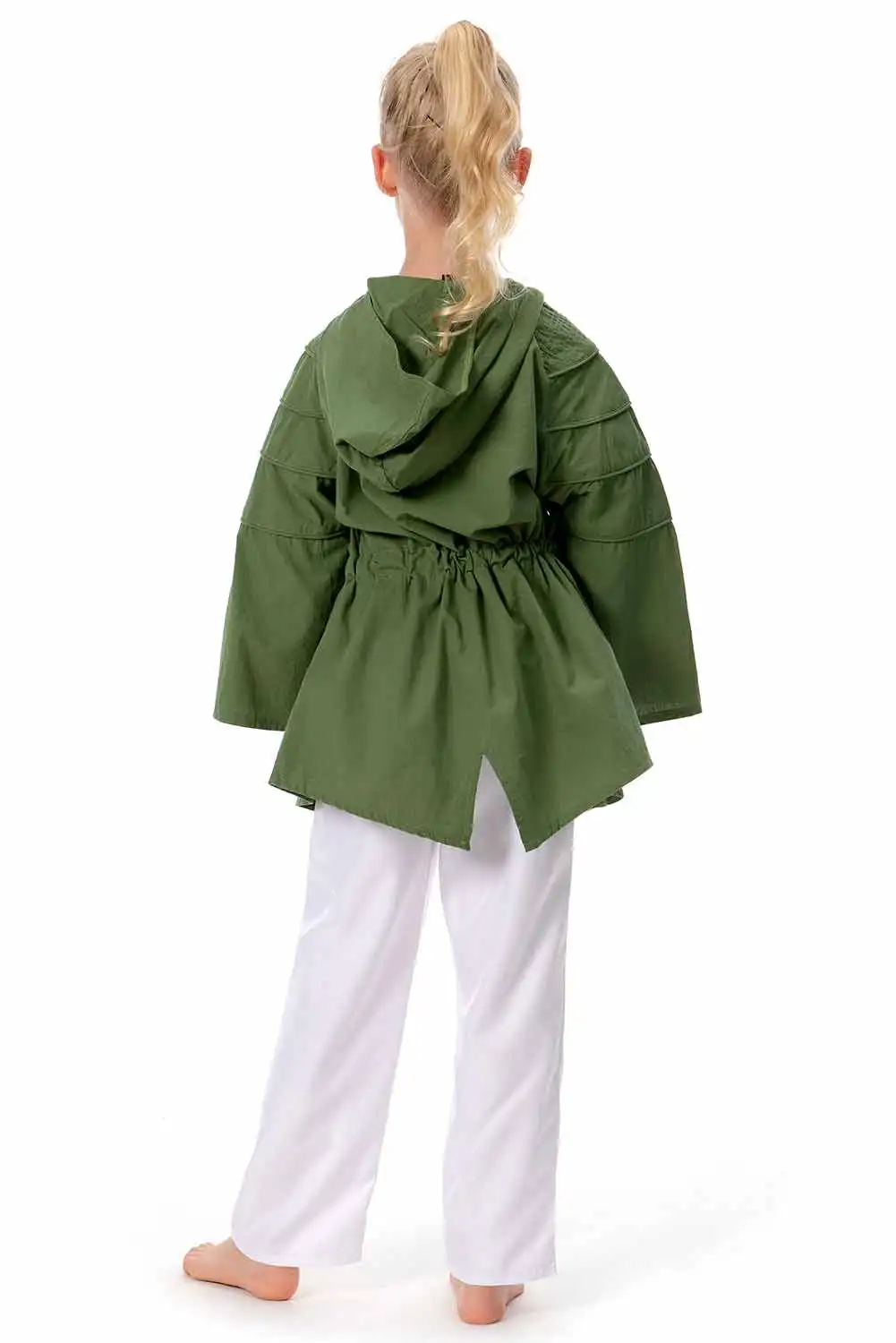 Костюм принцессы Leia Оби Ван Кеноби для косплея пальто девочек униформа детский