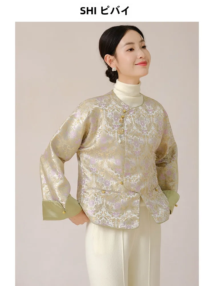 Shibai White Новая китайская верхняя одежда Sle Весна и осень Новый оригинальный