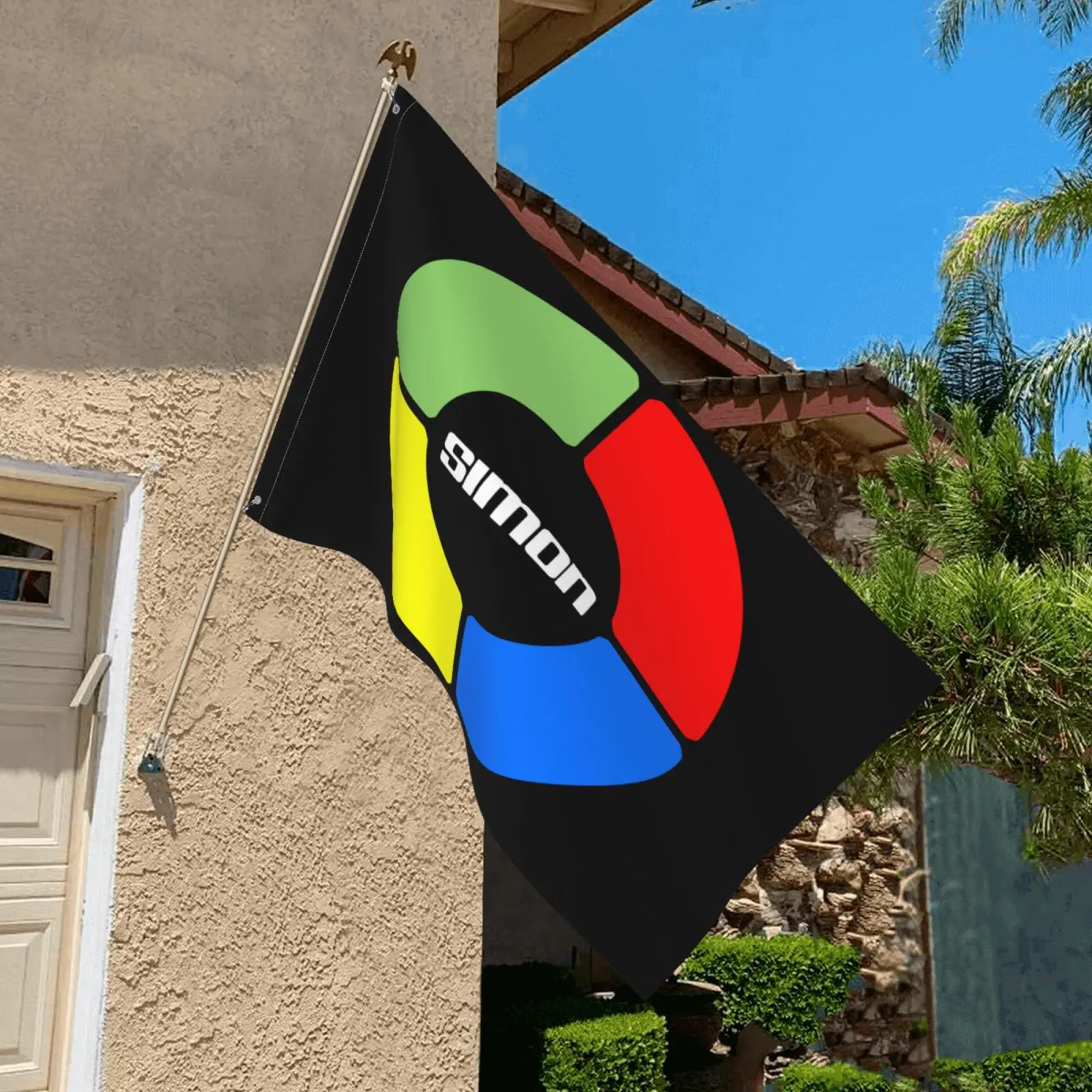 Игровой настольный флаг Simon Heather баннер с бесплатным дизайном рекламное