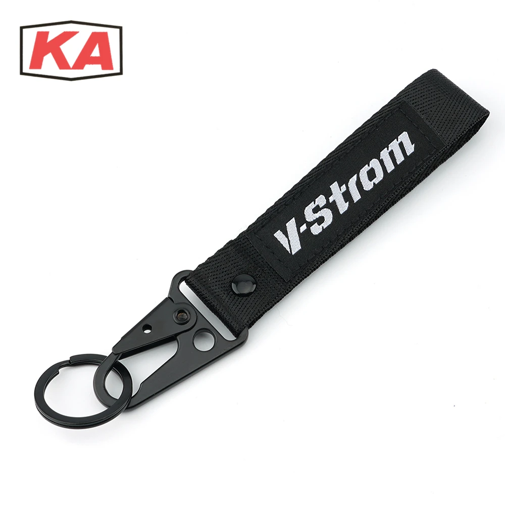 

For Vstrom DL250 DL650 V-Strom DL1000 DL 650 650XT 1000 1000XT Motorcycle Bicycle Keychain Holder Keyring Key Chain Ring Belt