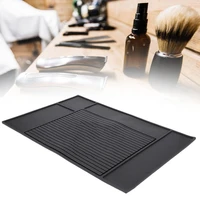 hairdressing tool non slip mat anti skid pad storage organizer for hair salon use