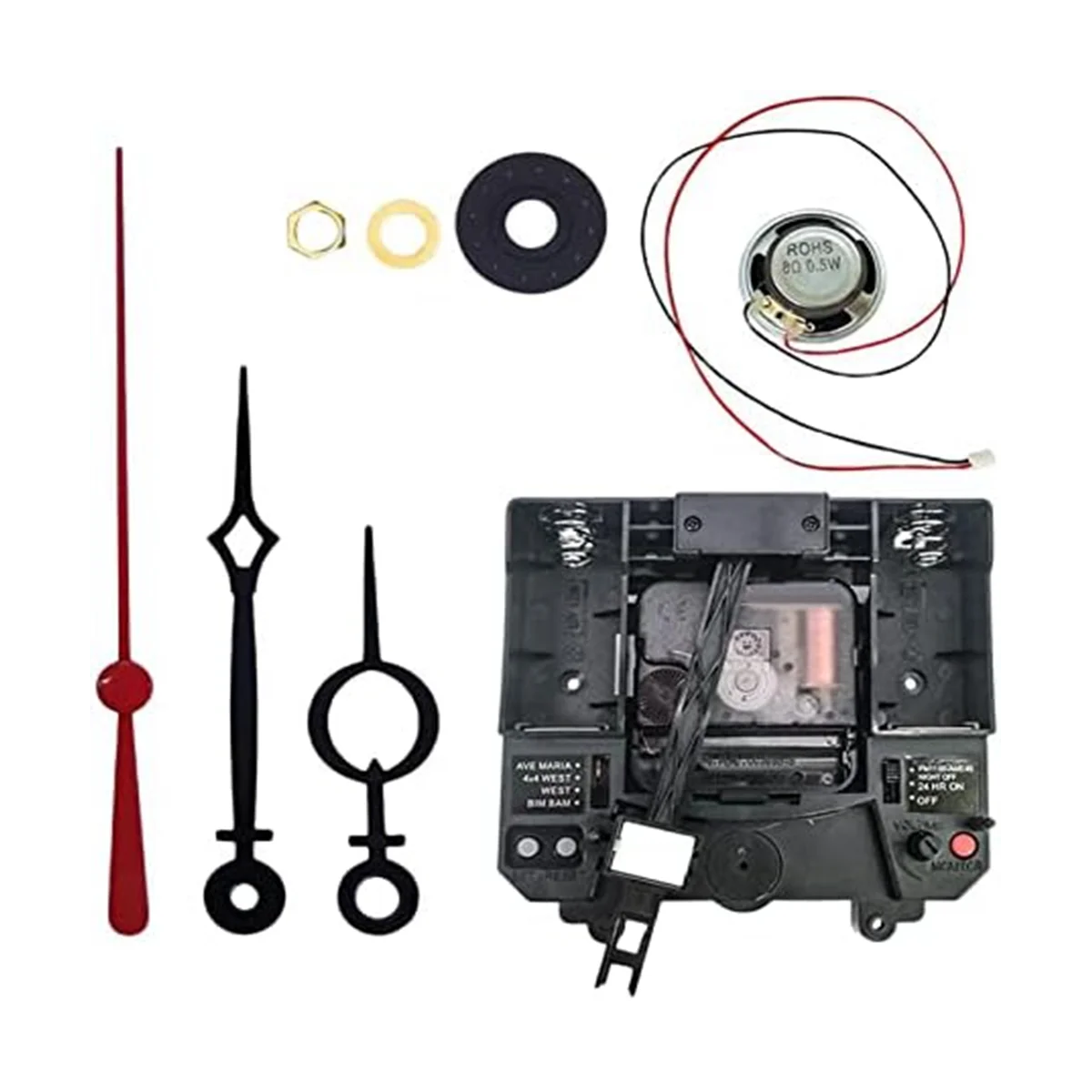 

Quartz Pendulum Clock Movement, with Mobile Phoneaccessories Parts Repair Tool to Make Long Axis Accessories for Repair