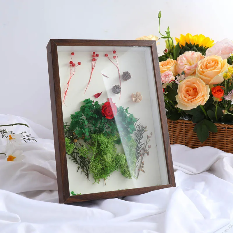 

1303 Simple Wood Hollow Picture FrameInspirational TableInch Picture Frame Hanging Wall Photo Wall Frame