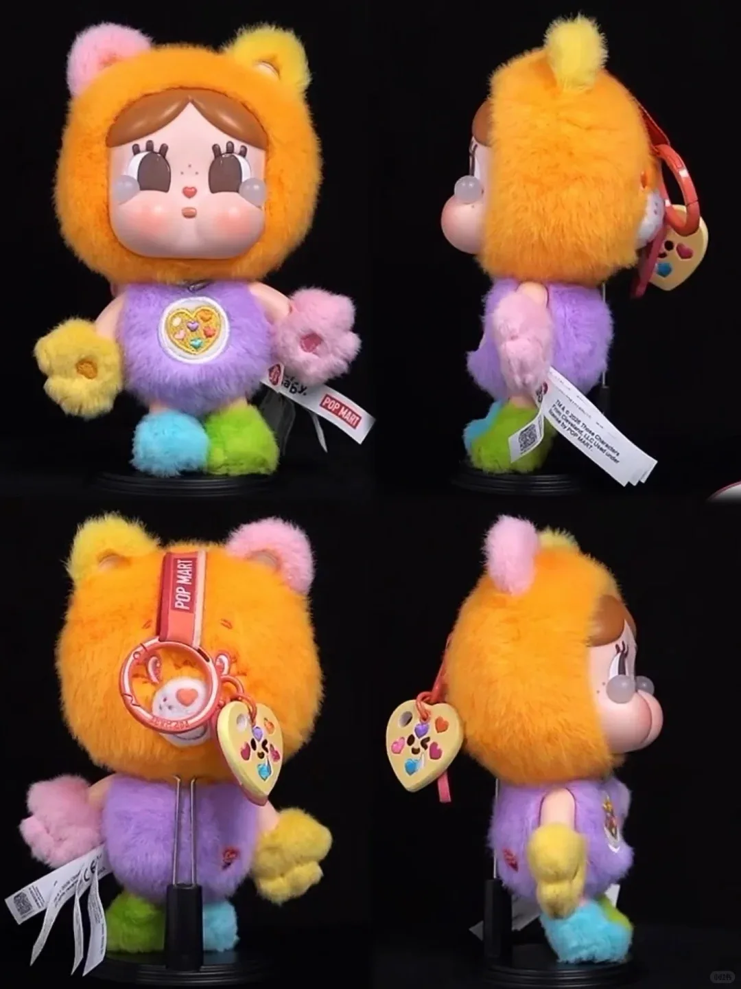Оригинальная серия POPMART CRYBABY X Care Bears: модные коллекционные фигурки в закрытой упаковке, милые и интересные декоративные подарки. (art.: 3920dcda104db) - 3920dcda104db
