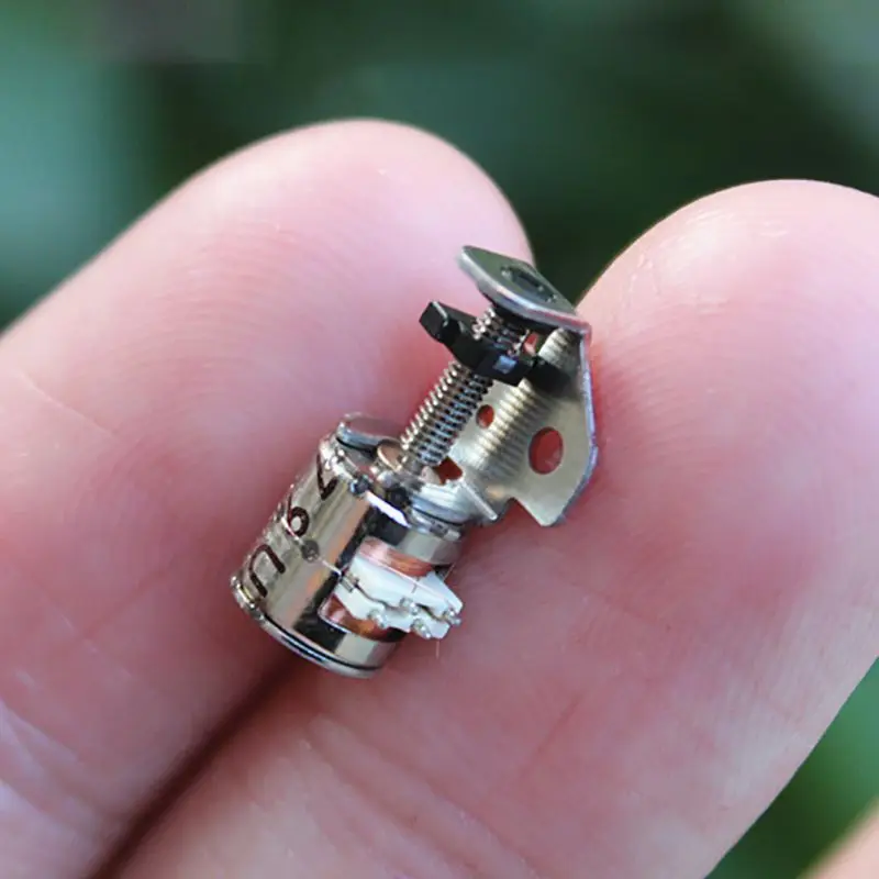 

6MM Miniature Slide Screw Stepper Motor шаговый двигатель 2 Phase 4 Wire Stepper Motor Micro Stepping Motor For DIY Models